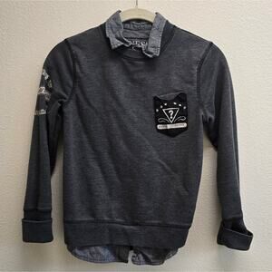 Guess Boys Long Sleeve Sweater Shirt Size 8/10